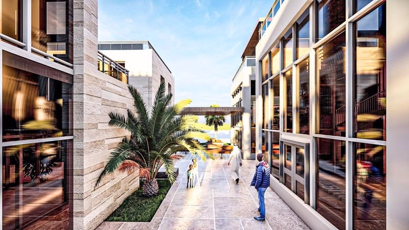 مجمع تجاري -مبني متعدد الاستخدامات