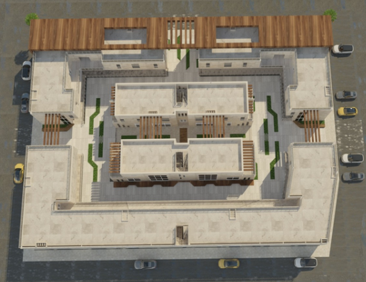 الفكرة التصميمية لتطوير مشروع تجاري -النرجس