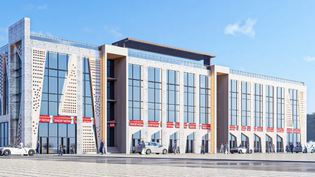 تصميم سوق شعبي