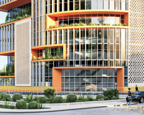 تصميم برج اداري