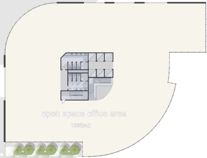 الدور الخامس علوي للمبني الاداري