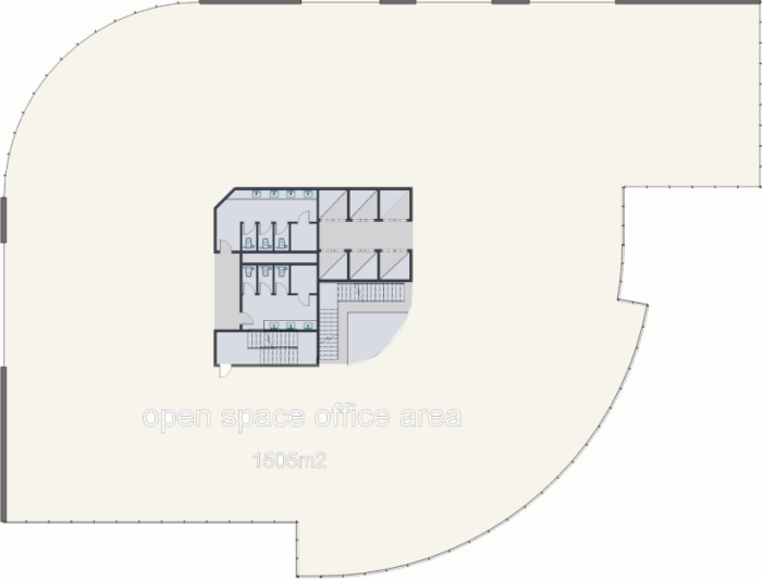 الدور السادس علوي للمبني الاداري