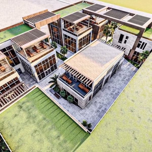 مجمع تجاري -مبني متعدد الاستخدامات