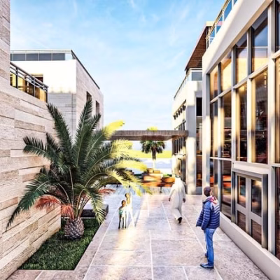 مجمع تجاري -مبني متعدد الاستخدامات